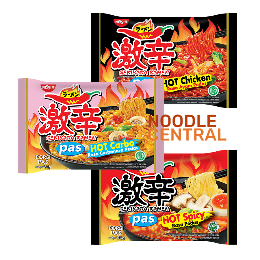 

Nissin - GEKIKARA RAMEN ukuran PAS