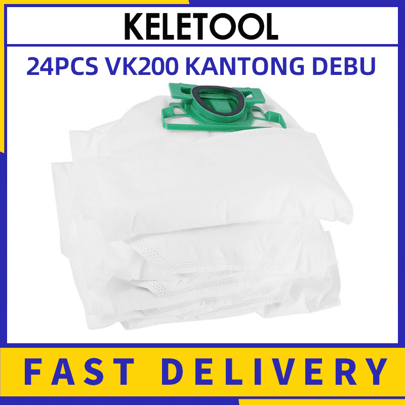 VK200 dust bag / kantong debu 12 * pieces of dust bags  Vovik Vorwerk VK200