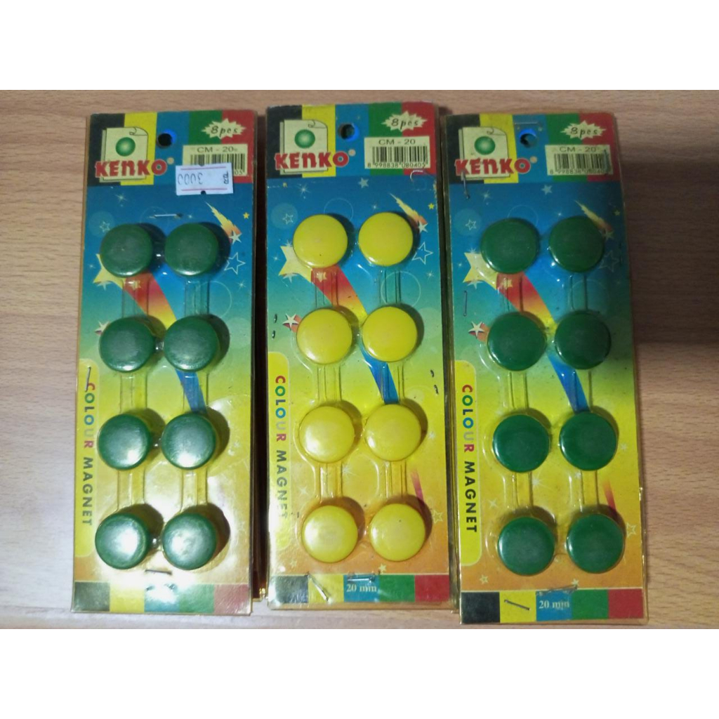 

Magnet Whiteboard Kenko CM-20 isi 8pcs