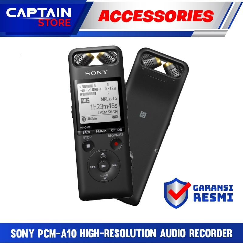 Sony PCM-A10 High-Resolution Audio Recorder