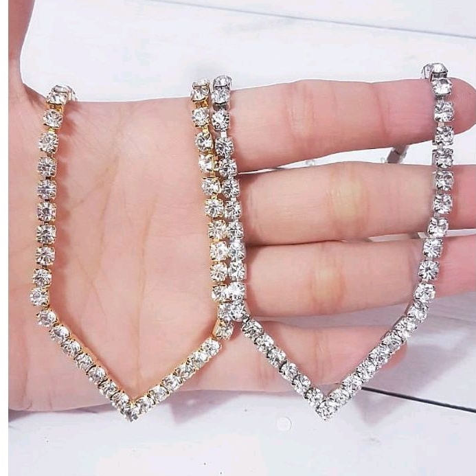 Kalung Titanium Aurel Full permata 638