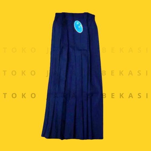 Promo  Rok Rempel Biru Sd/Mi--Smp Panjang / Rok Rempel Sd/Mi - Smp Merek "Seragam" Dan