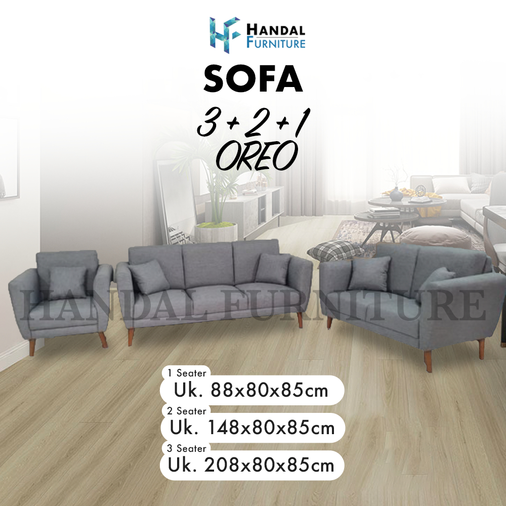 PROMO SOFA 321 Oreo