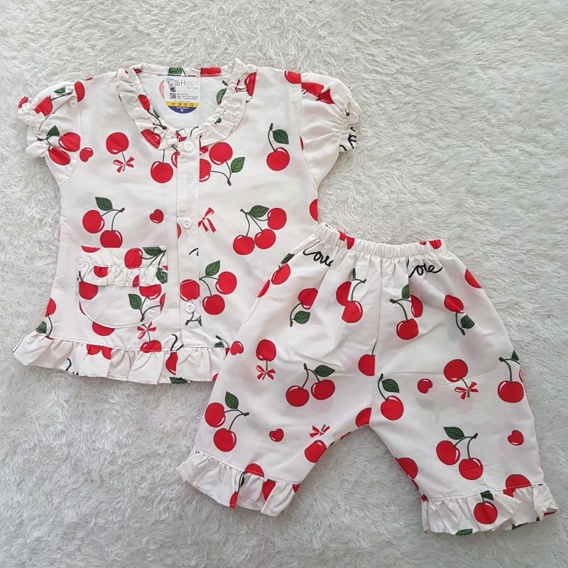 Baju Bayi Piyama Katun Hoshi set