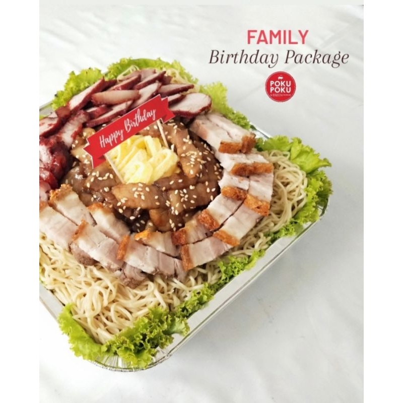 

FAMILY BIRTHDAY PACKAGE Mie Babi by POKU POKU - Anniversary Food Hampers Hamper Gift