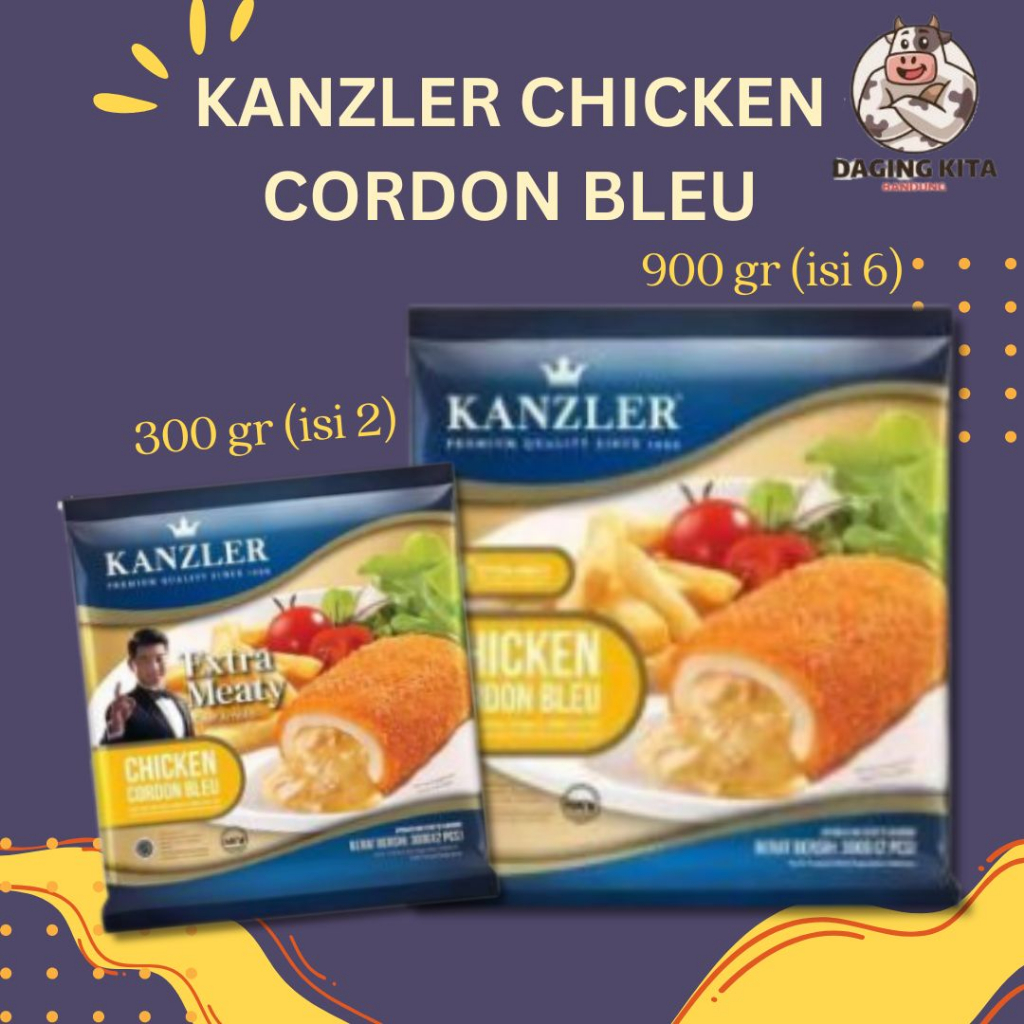 

KANZLER CHICKEN CORDON BLEU (300GR/900GR)