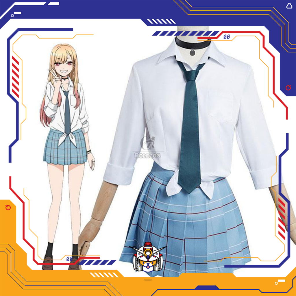 Marin Kitagawa Cosplay Costume Anime My Dress-Up Darling