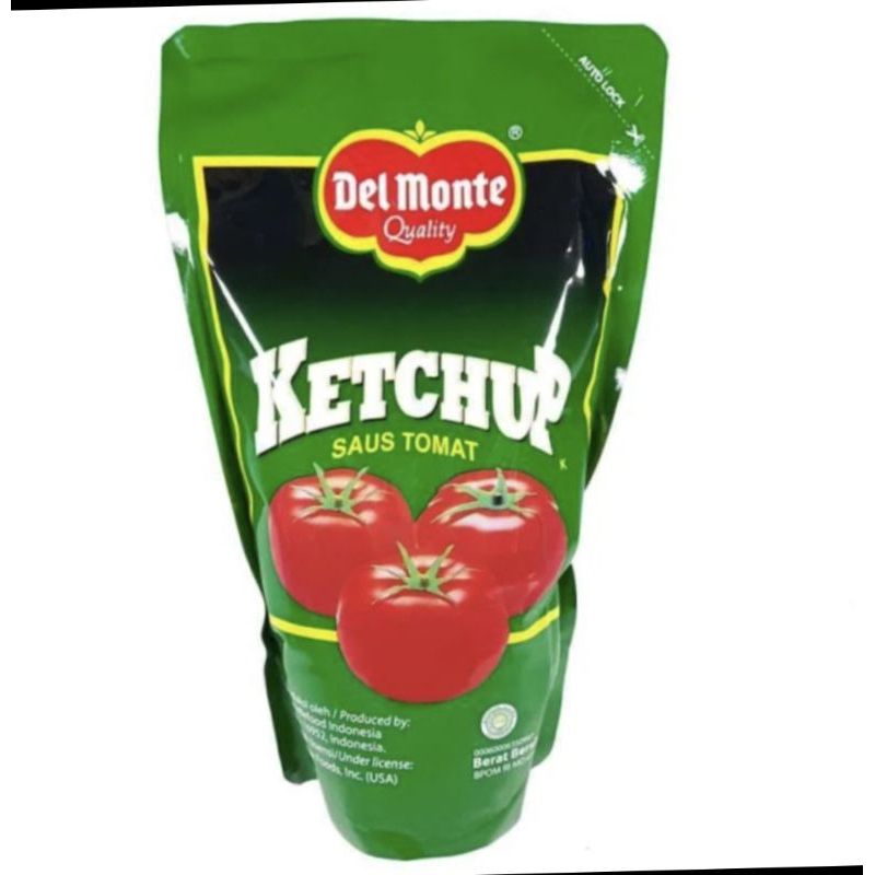 

Saus Tomat Delmonte Pouch 1kg Kemasan Refill - Del Monte Ketchup