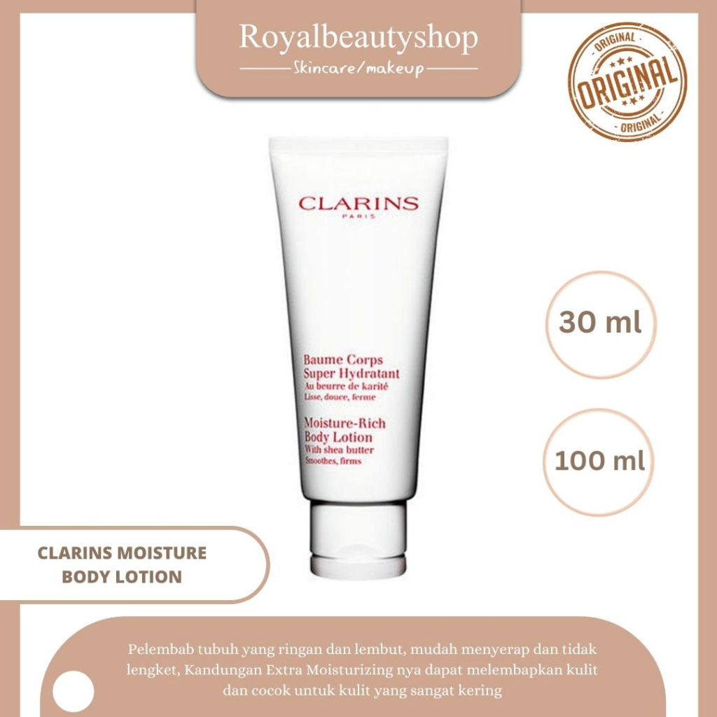 CLARINS MOISTURE BODY LOTION 30 ml - 100 ml