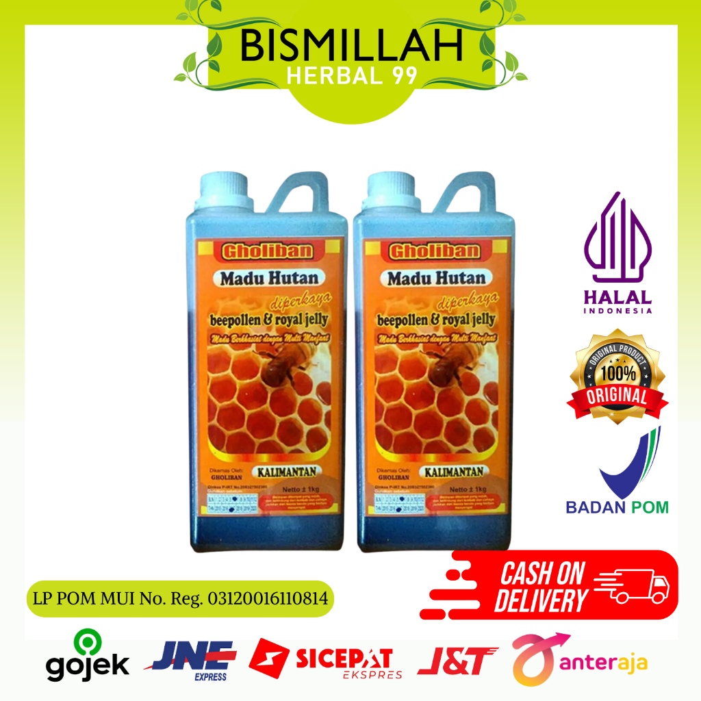 

HERBAL99 - Madu Hutan Gholiban - Madu Hutan Goliban