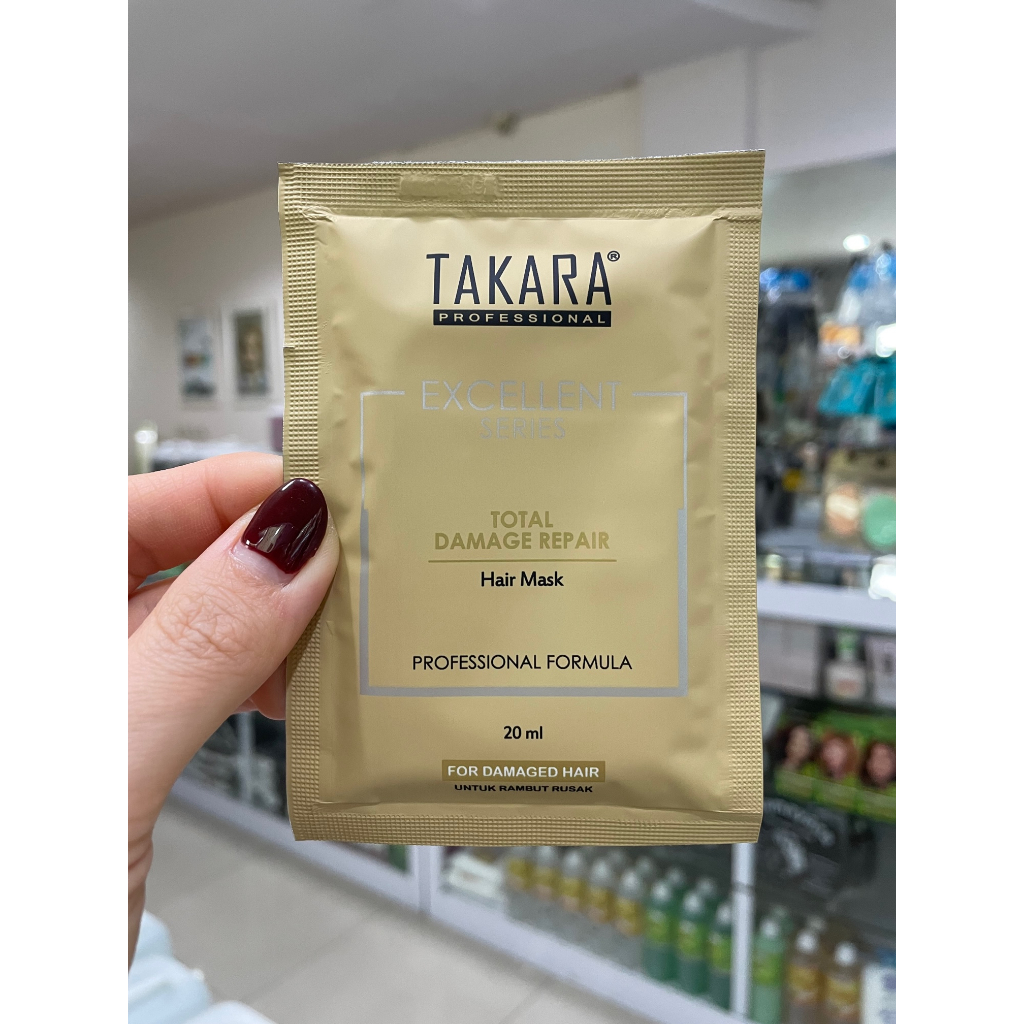 Takara Excellent Total Damage Repair Hair Mask 20ml Sachet