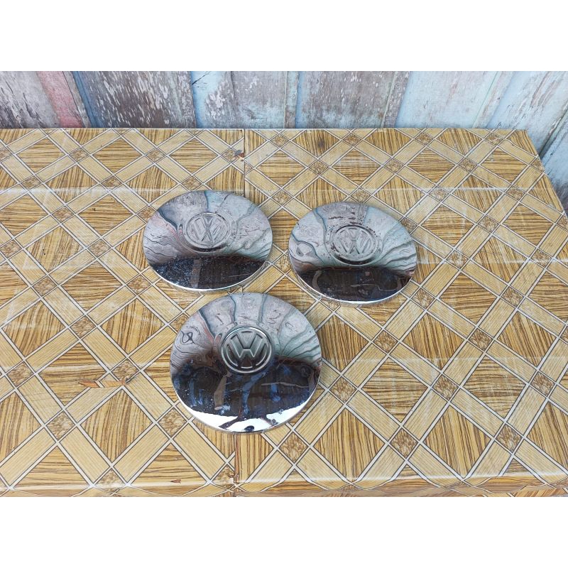 Dop velg wheeldop VW combi kodok safari original copotan 3 pcs