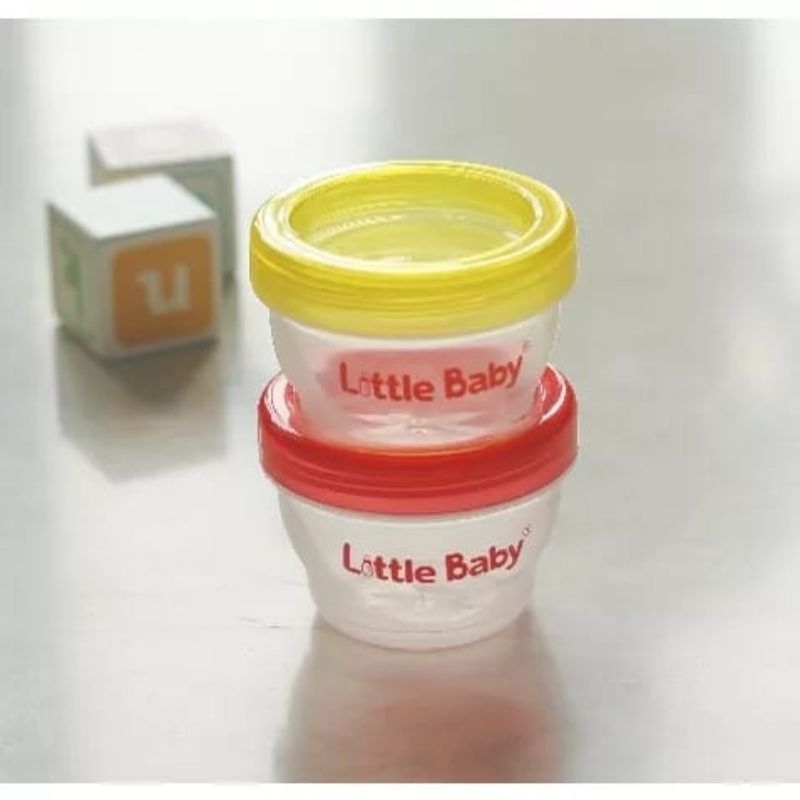 Little Baby Multifunction Container / Food Container / Wadah Mpasi 120ml-160ml isi 3