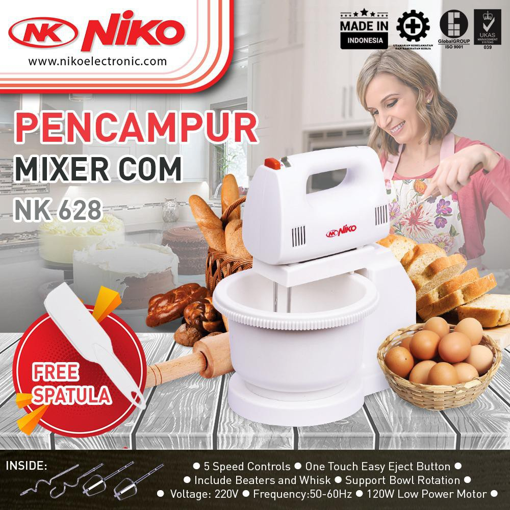 IDOLMART Mixer Rotate NIKO NK-628 Mixer Niko 628 Niko Surabaya