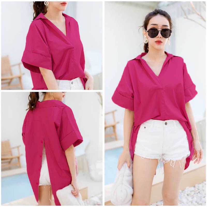 korean blouse / shirt korean / atasan korea wanita