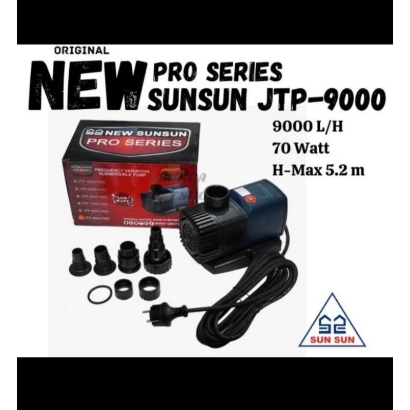 POMPA AIR KOLAM POWER HEAD SUNSUN  JTP 9000 PRO