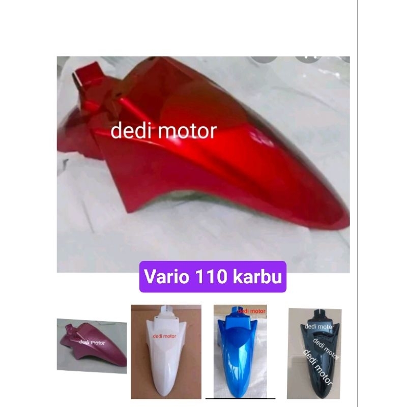 Sepakbor Depan Vario cw 110 Karbu Biru Merah Putih Hitam Ping