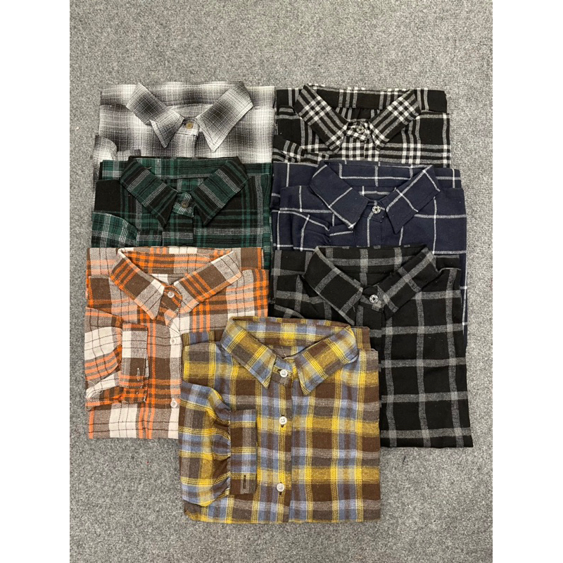 KEMEJA BASIC FLANEL