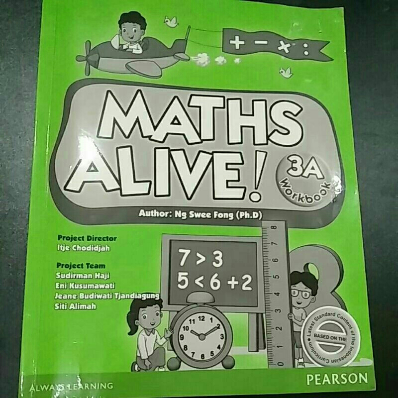 MATHS ALIVE WIRKBOOK 3A PEARSON
