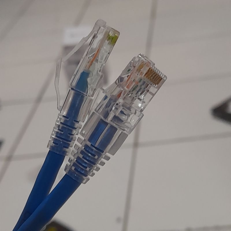 KABEL PATCH CORD LAN SERVER GIGABYTE COMMSCOPE CAT 6 Plug bot transparan CUSTOM RAV SOLUTION