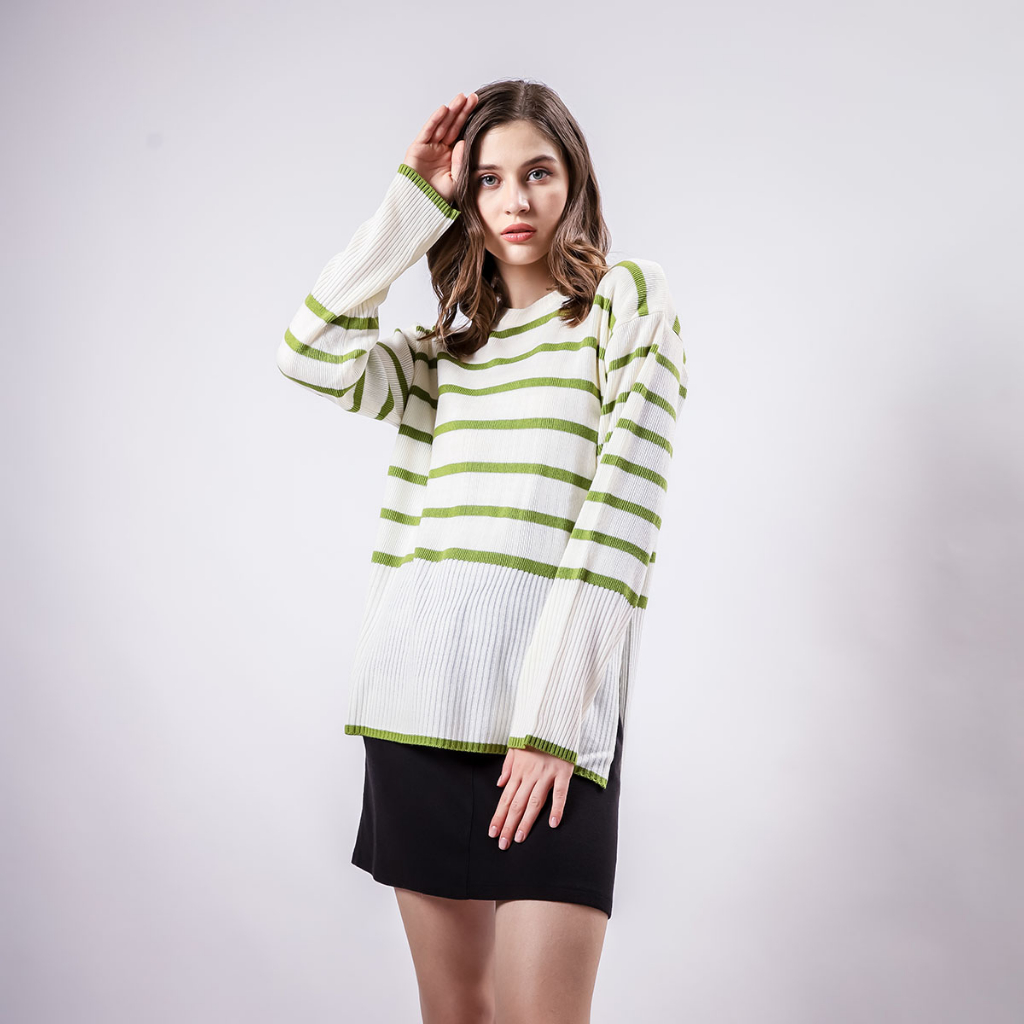 NIGOO - New Haru Knit Oversize Sweater Wanita