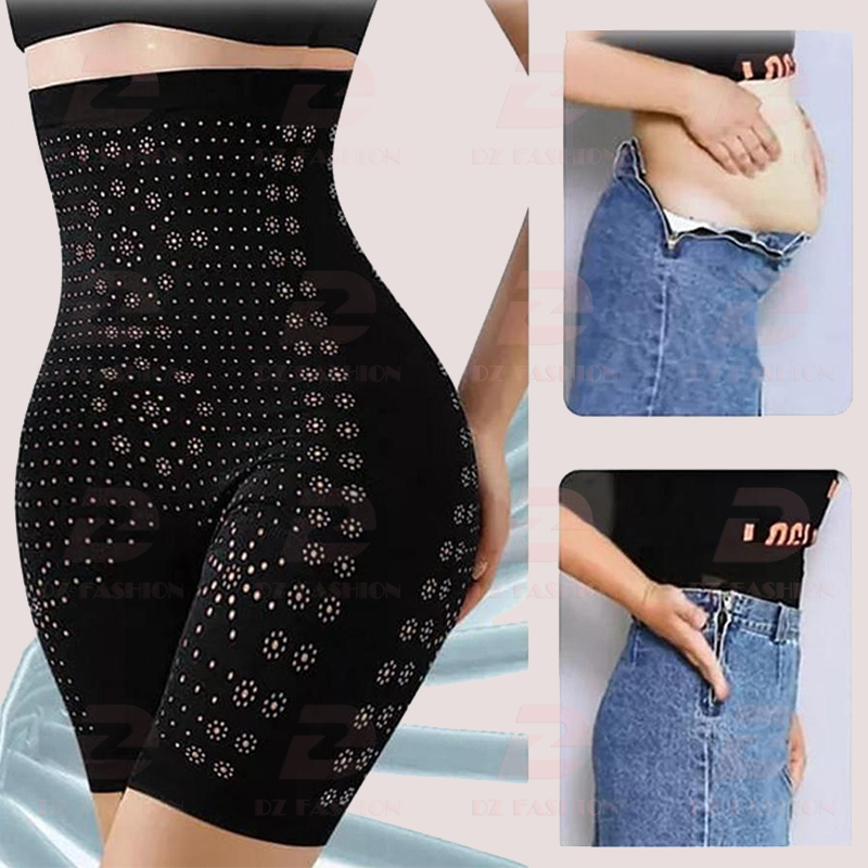 Celana Korset pinggang tinggi Pelangsing Perut Wanita Seamless slimming pants Membentuk Pinggang Pelangsing Pengecang Pengecil Pembakar Lemak Perut Paha Bokong Import 613