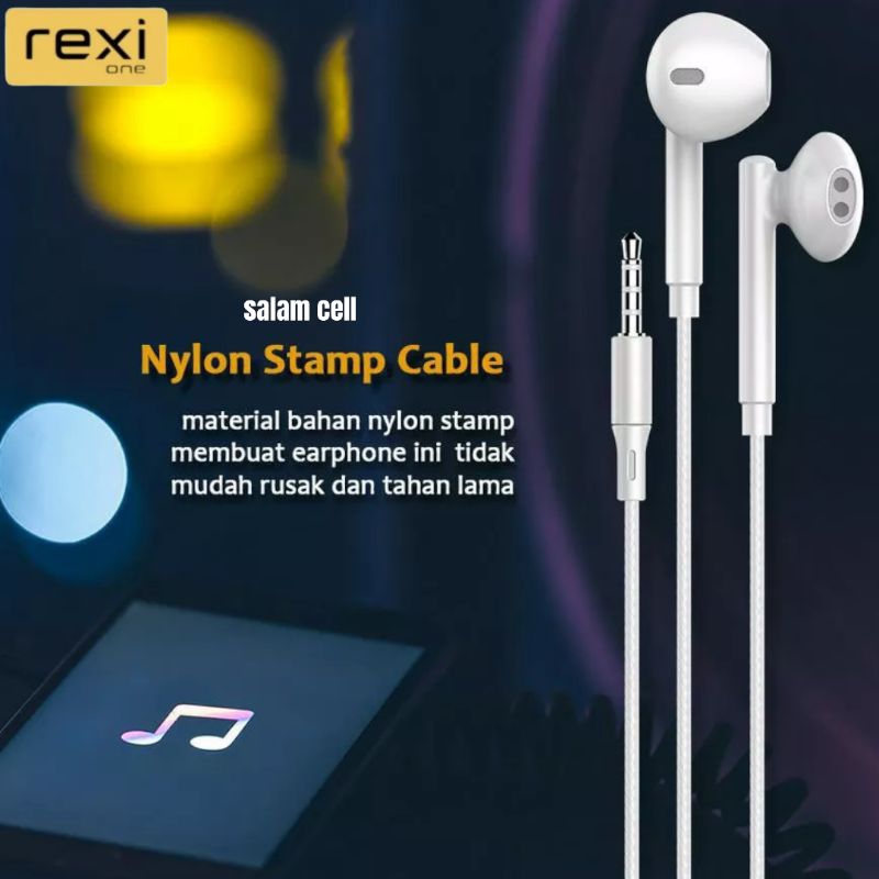 Headset REXI AS-03K Double Bass 3D Stereo Sound Original