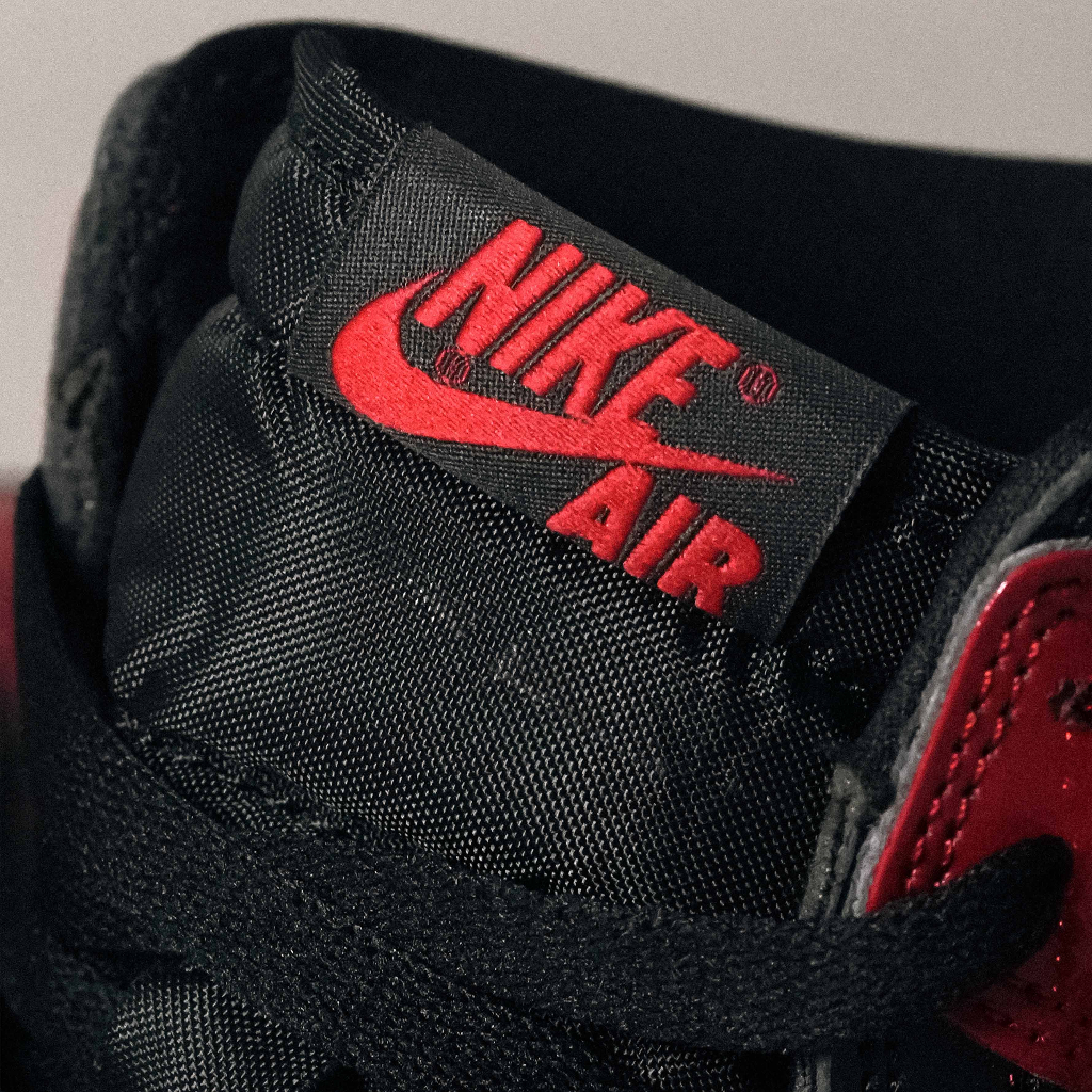 Air Jordan 1 High OG Bred Patent Men