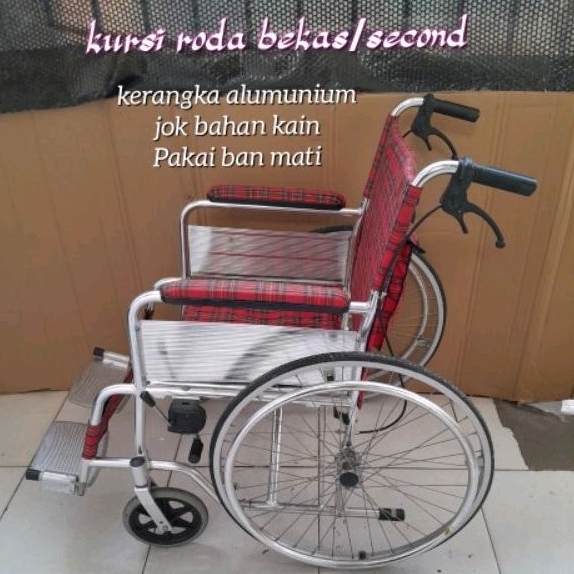 kursi roda bekas, murah,siap pakai
