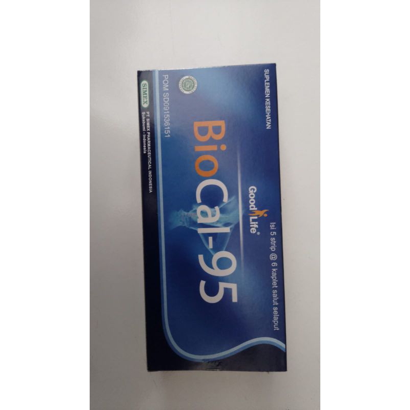 BioCal-95 Tablet / Box / 5 Strip @ 6 Tablet