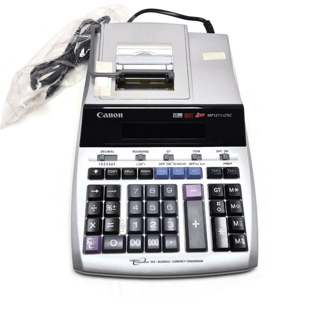 

Canon MP1211-LTSC Kalkulator Printing Struk Kasir MP 1211 Original 12 Digit