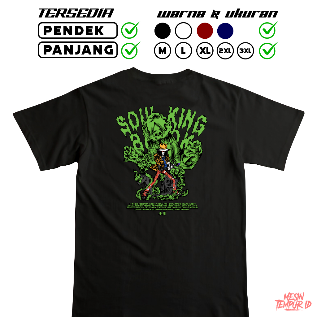 kaos one piece brook