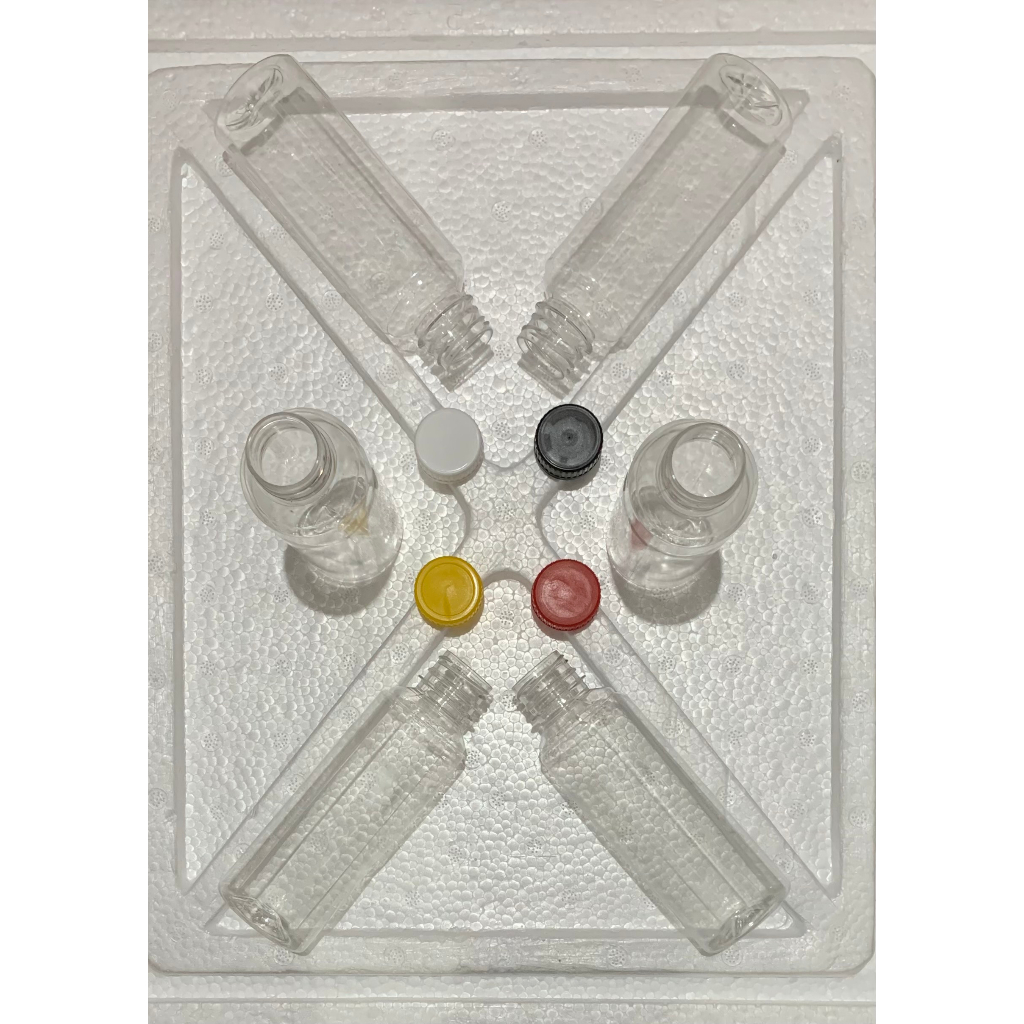 Almond 250 ml Long Neck / Tesla 250 ml LN / Botol Es Lumut Viral Leher Panjang