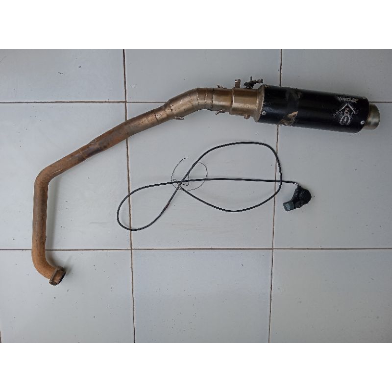 Knalpot Racing (3 Suara) Ronin 3Tech copotan R15V3 VVA