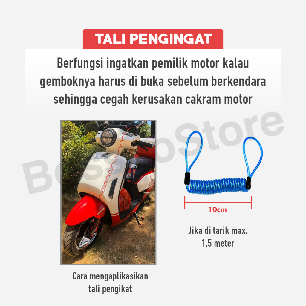 VEISON DX3 Gembok Cakram Original Kunci Rem Sepeda Motor Discbrake Lock gembok sepeda motor anti maling premium gembok sepeda gembok cakram motor anti maling berkualitas full besi waterproof gembok pengaman motor kunci stang motor kunci ganda dislock