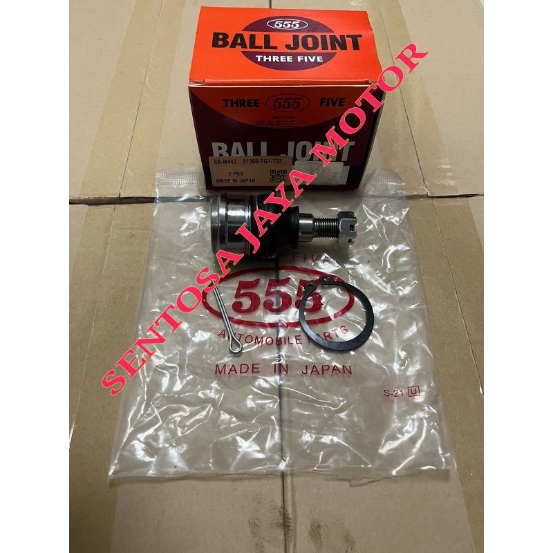 Ball Joint Lower arm Sayap Depan Brio Mobilio BRV 555 Japan Original 1 Pc