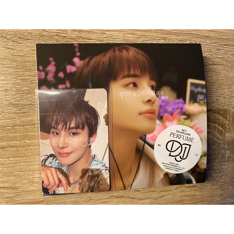 [UNSEALED] SET NCT DOJAEJUNG - Perfume Digipack album Jungwoo version DJJ CD ver nctdjj jw photo car