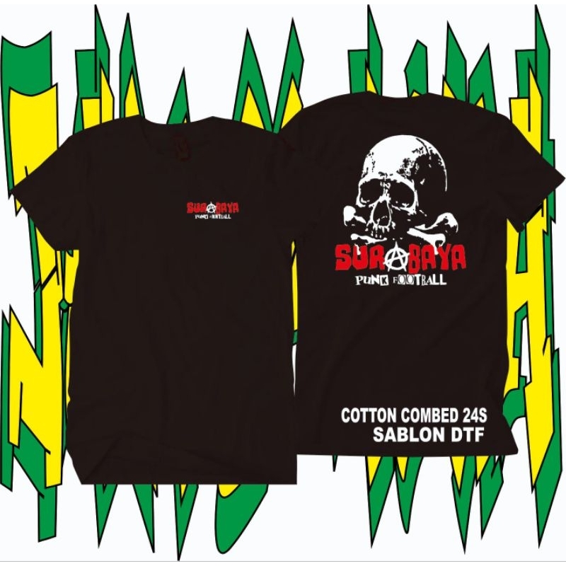 T-SHIRT SURABAYA PUNK FOOTBALL