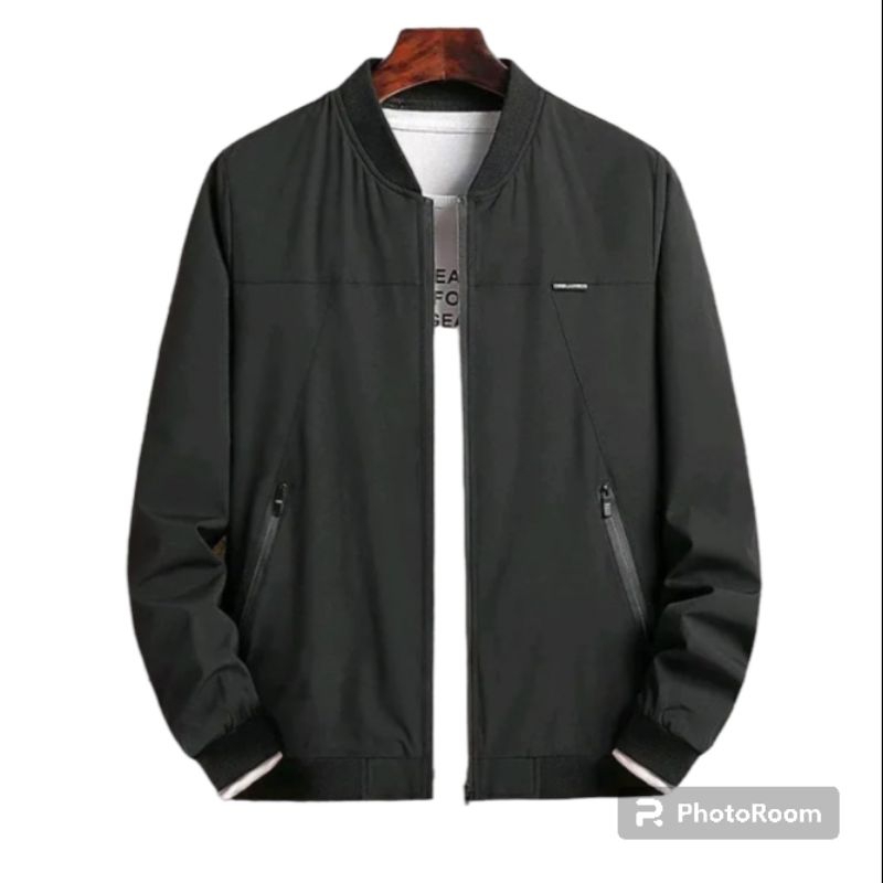 Jaket Bomber Kasual Waterproof M-XXL