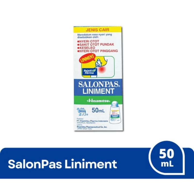 Salonpas Liniment cair 30mL baca deskripsi