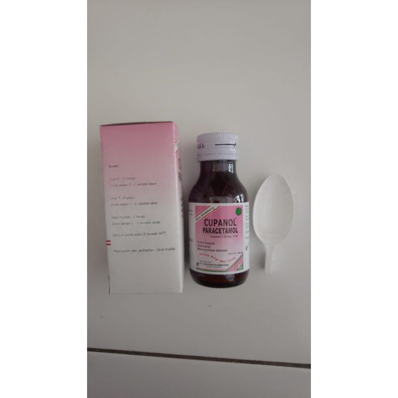 CUPANOL Syrup / Paracetamol 120mg / 5ml