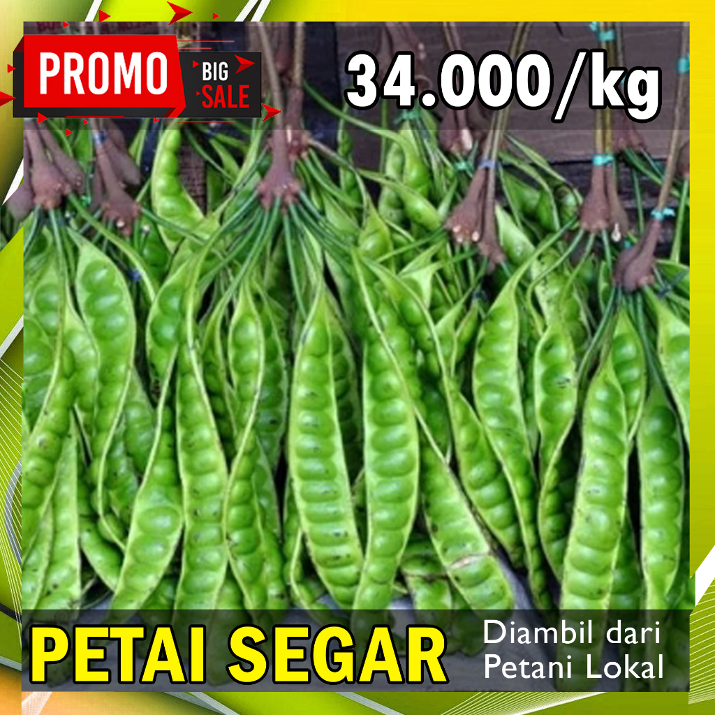 

PETAI PETE SEGAR DARI PETANI LOKAL 10 PAPAN/LONJOR