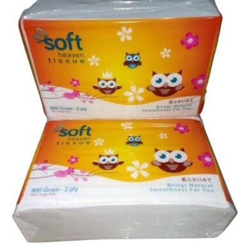 TISSUE JUMBO SOFT HEAVEN 900GR