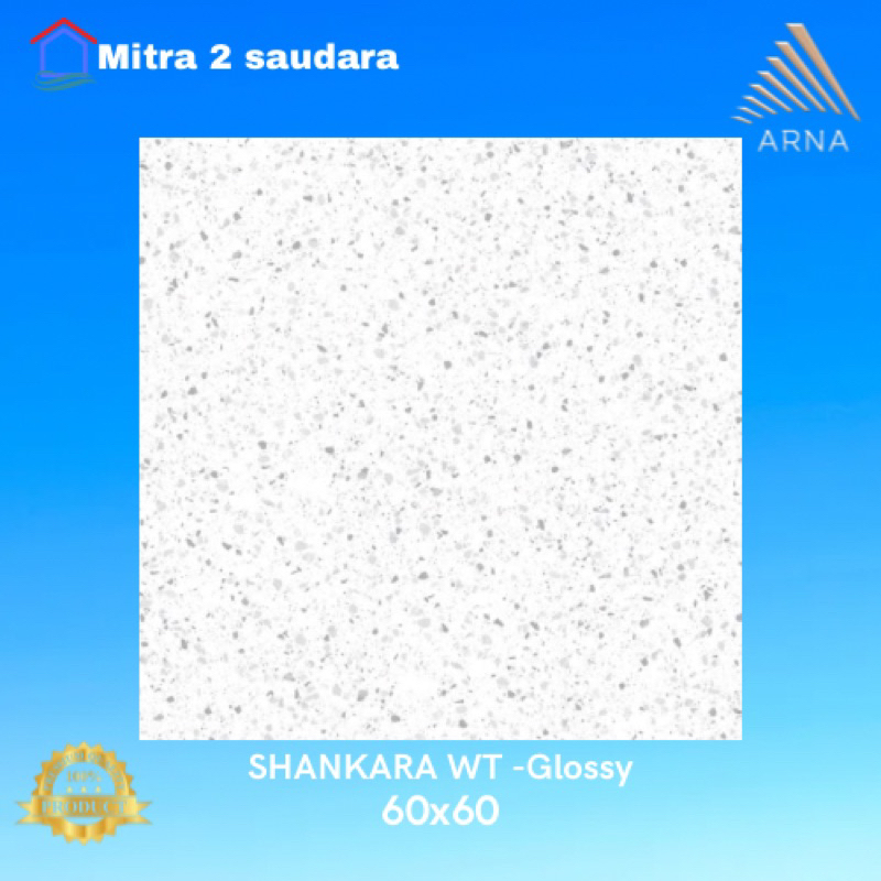 Granit Lantai Arna 60x60cm Shankara White