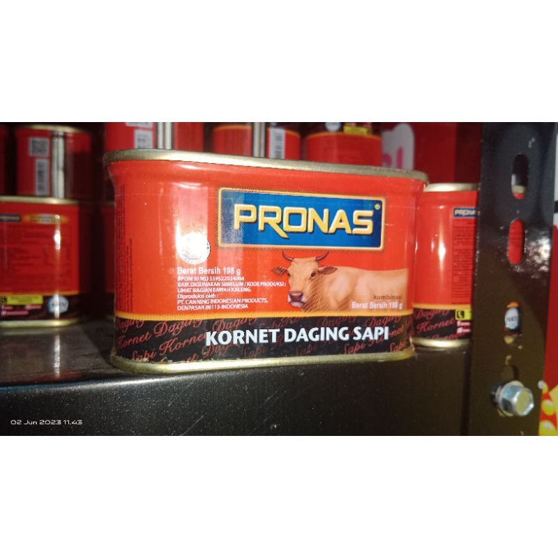 

PRONAS Kornet Daging Sapi 340g