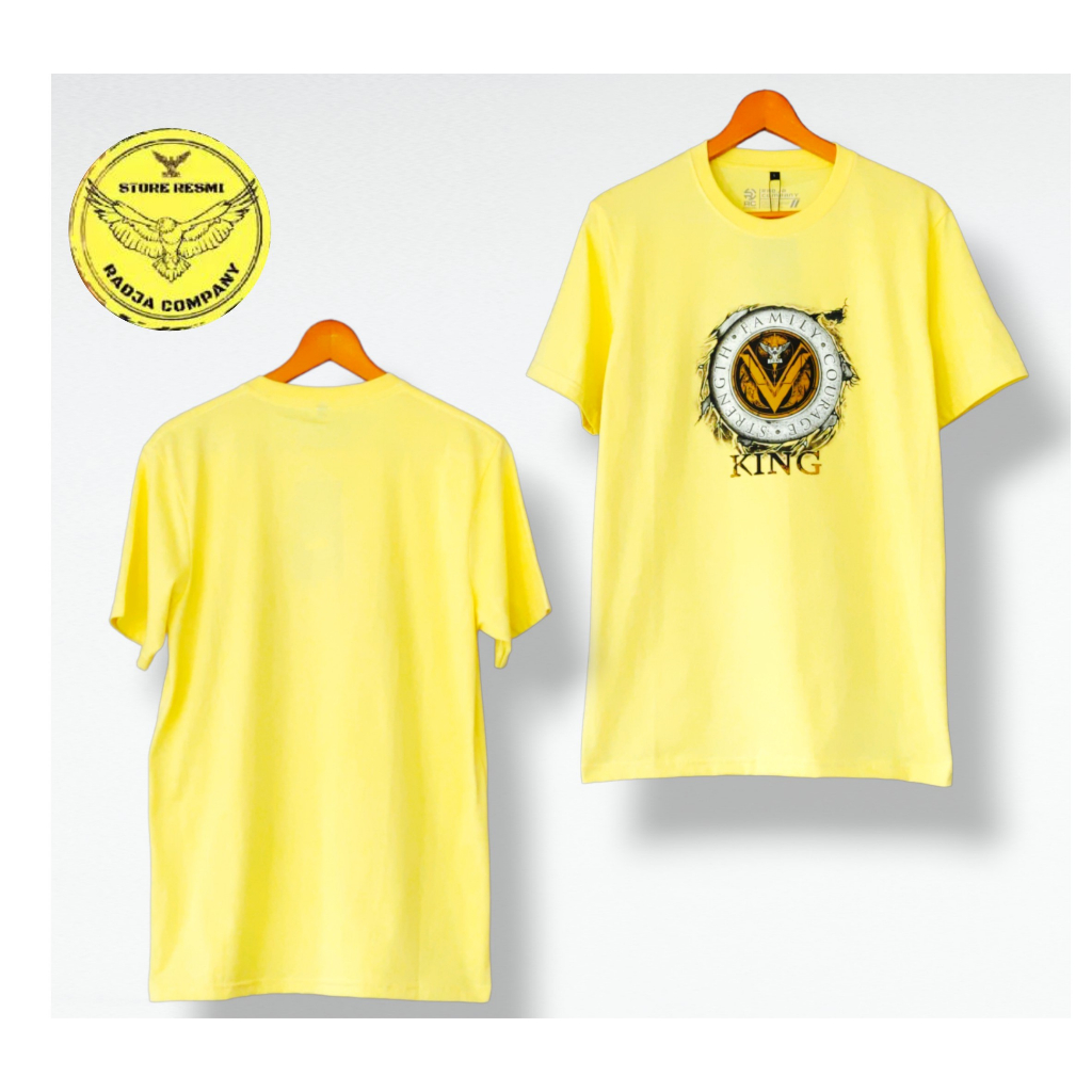 KAOS [RC] V KING ORIGINAL RADJA COMPANY TERBARU BAJU ATASAN KICAU MANIA DISTRO CASUAL PRIA WANITA KE