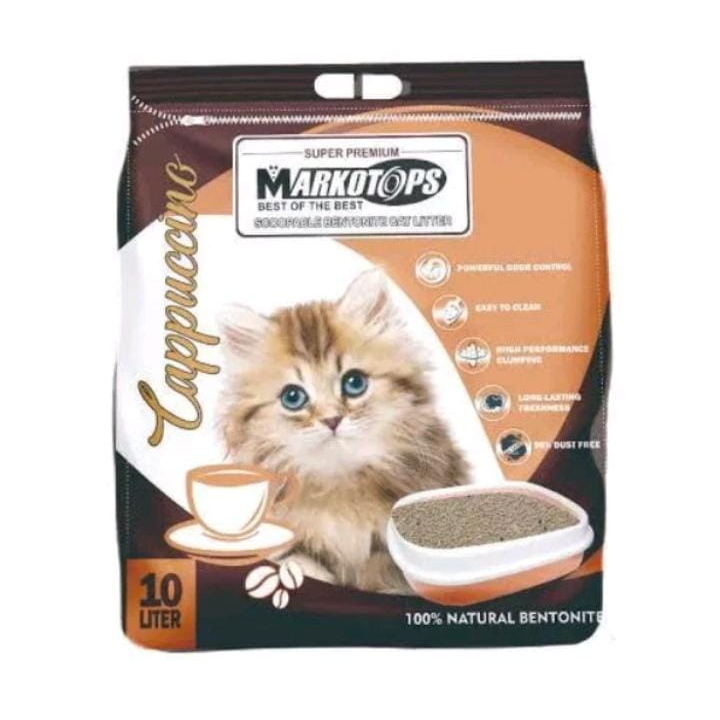 Pasir kucing/Markotops Cat Litter 10 Liter