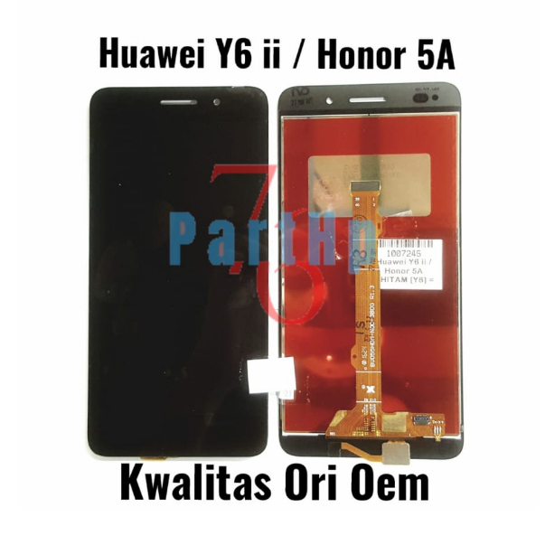 Ori OEM Lcd Touchscreen Fullset Huawei Honor Y6 ii Y6ii - Honor 5A 5a - Hitam