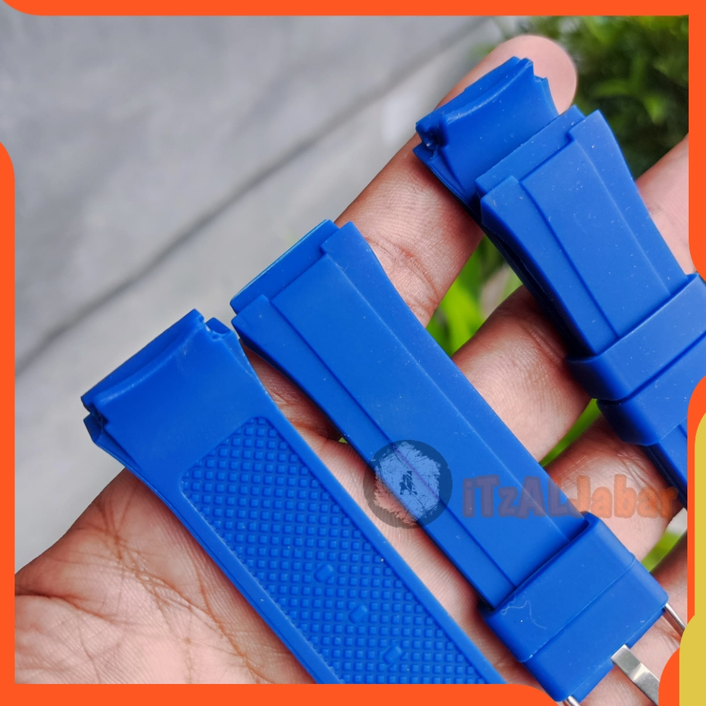 Tali jam tangan Guess W1053L rubber strap karet W1053L W-1053L