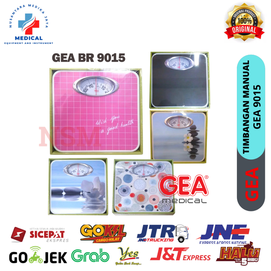 Timbangan Badan Manual GEA BR 9015 Tebal atau 9015B